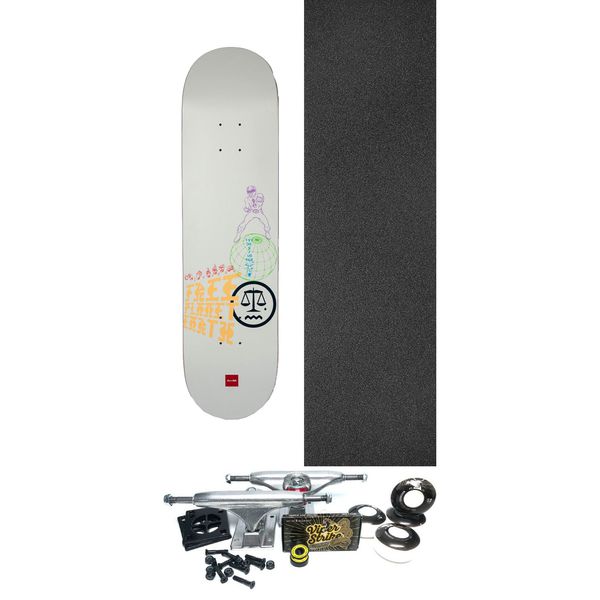 Chocolate Skateboards Jordan Trahan Free Planet Earth Skateboard Deck - 8" x 31.875" - Complete Skateboard Bundle